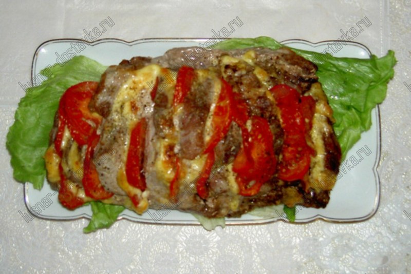 Мясо гармошка