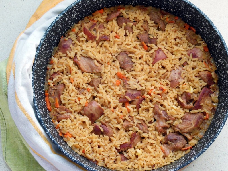 Плов с курицей