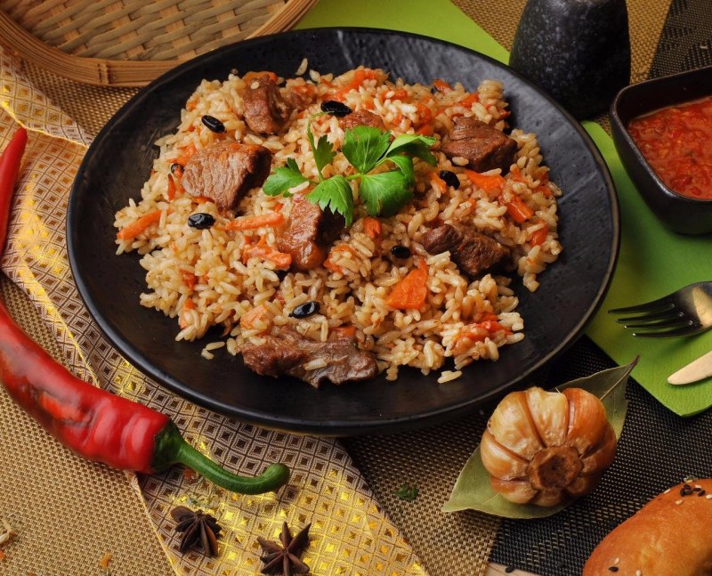 Плов с уткой