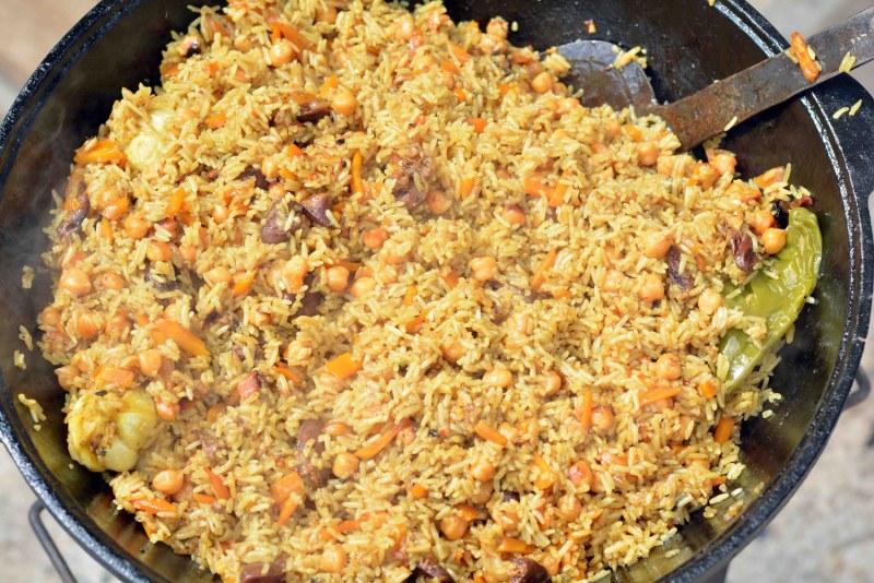 Плов с курицей