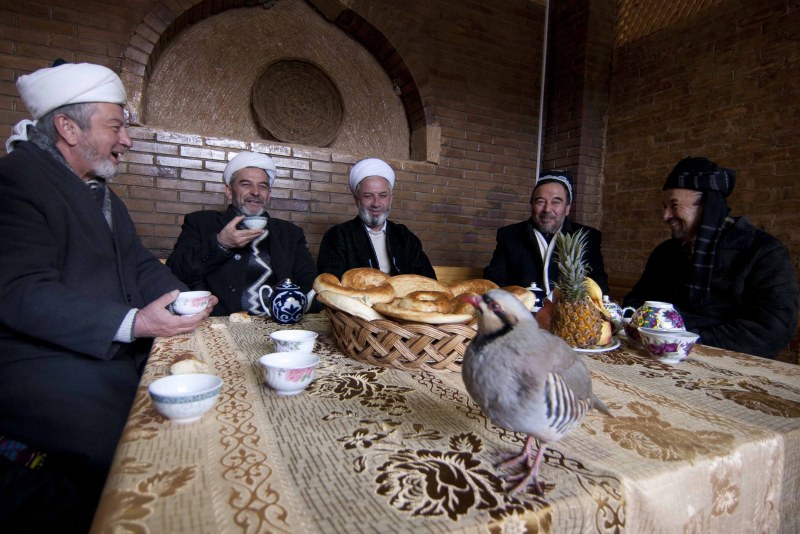 Чайхана в Таджикистане