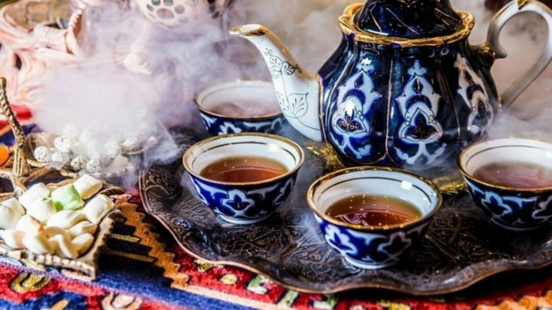 Чай в Узбекистане традиции Чайхана