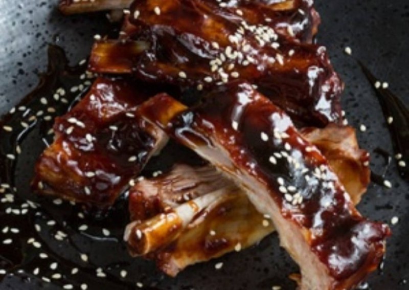 Свиные ребрышки BBQ