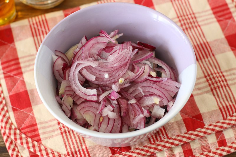 Скумбрия пряного посола кусочками