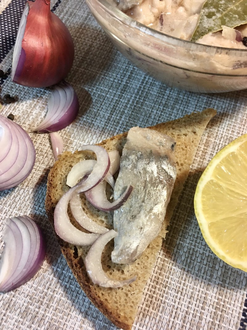 Холодные закуски сельдь
