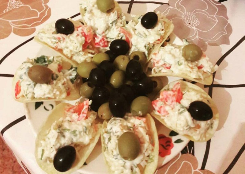 Закуски из сыра с голубой плесенью