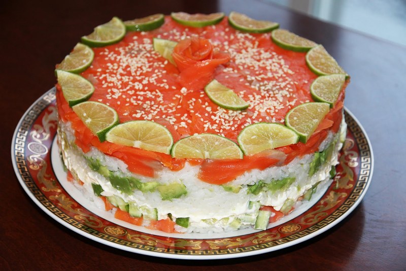 Салат ролл