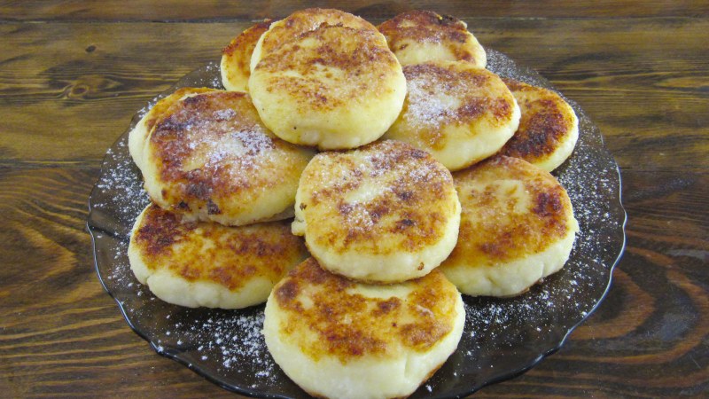 Сырники с изюмом Юлия Высоцкая