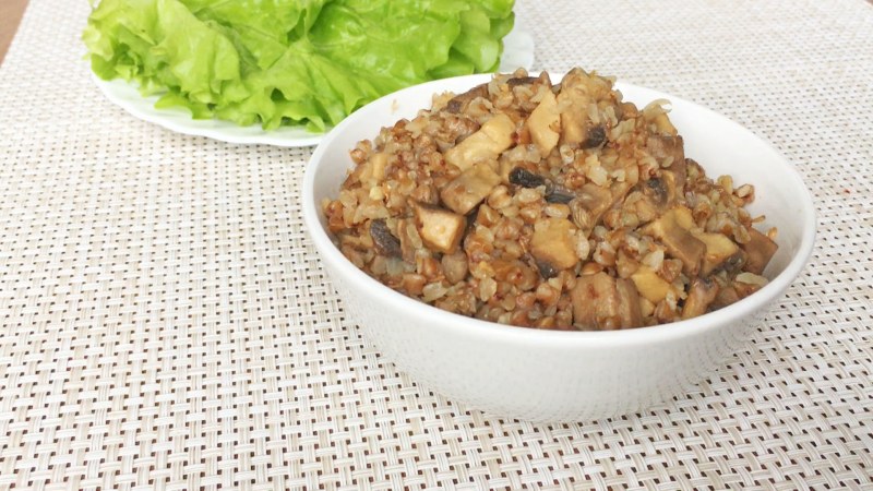 Гречка с грибочками