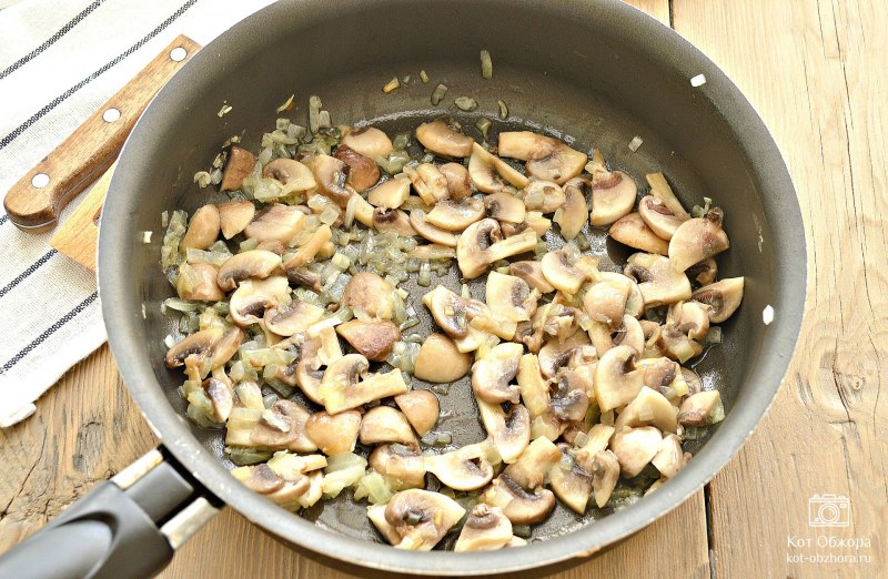 Гречневая каша с овощами