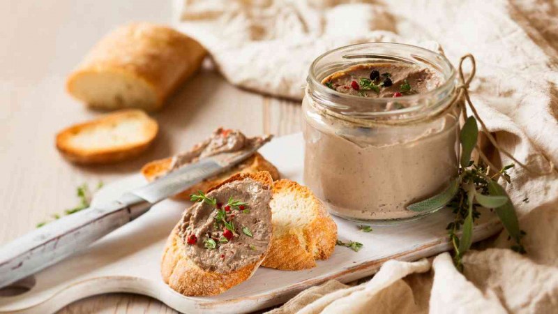 Паштет из печени птицы