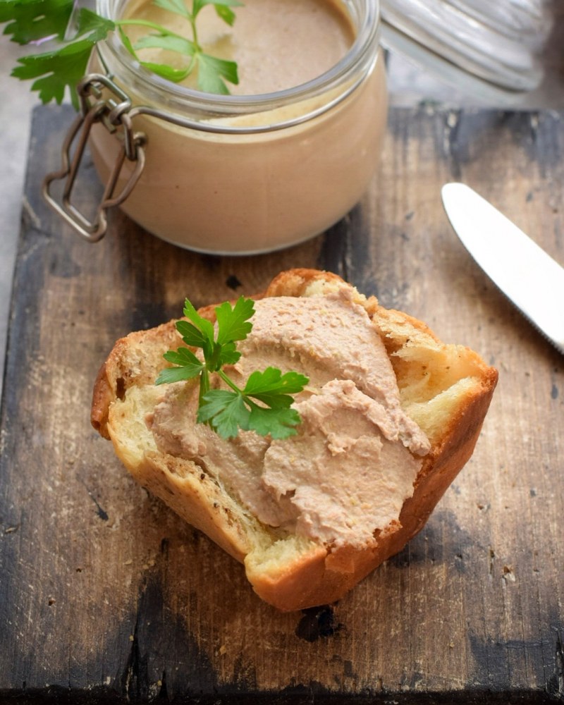 Холодная закуска паштет из куриной печени