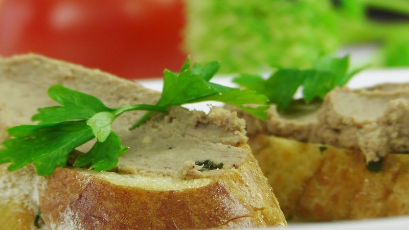 Печёночный паштет из куриной печени
