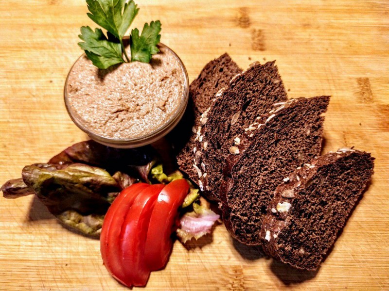 Паштет печеночный с маслом домашний