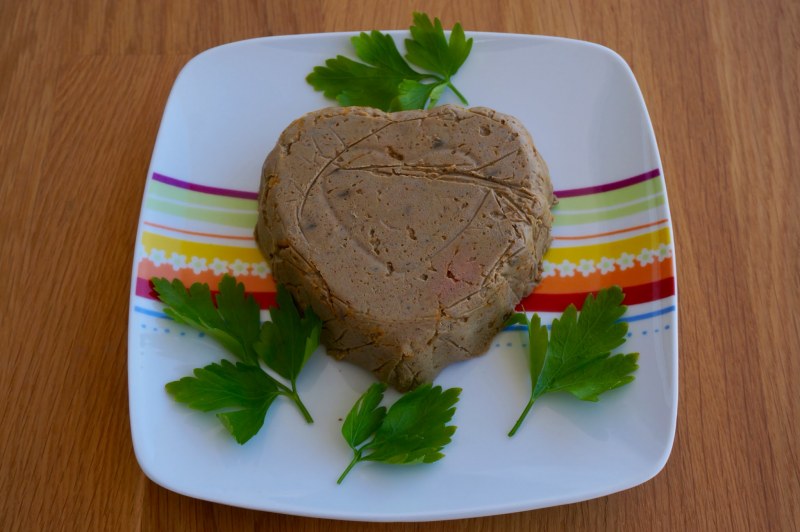Домашний куриный паштет из печени