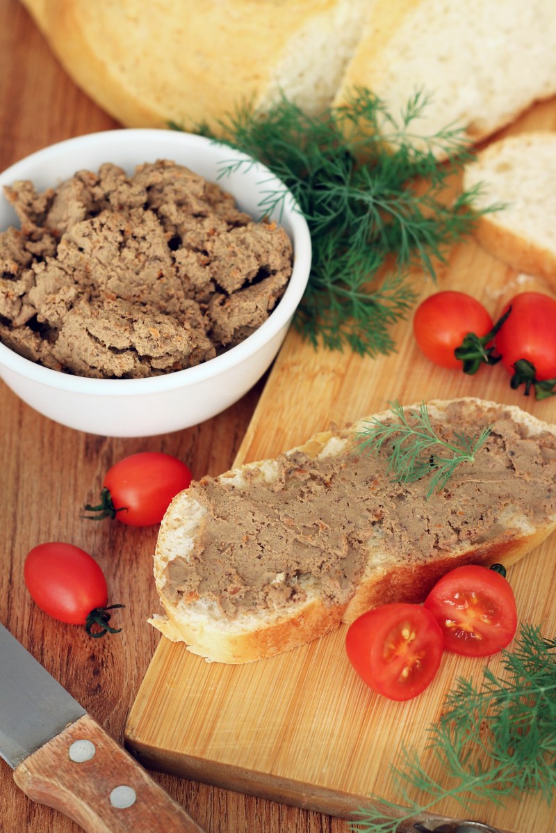 Печёночный паштет из куриной печени