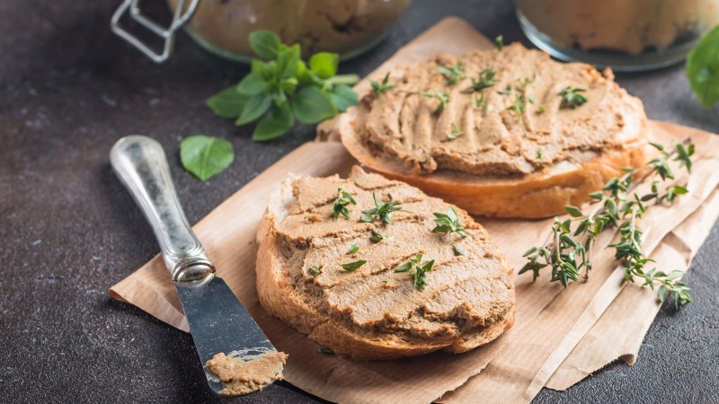 Печеночный паштет ,(куриной печени)