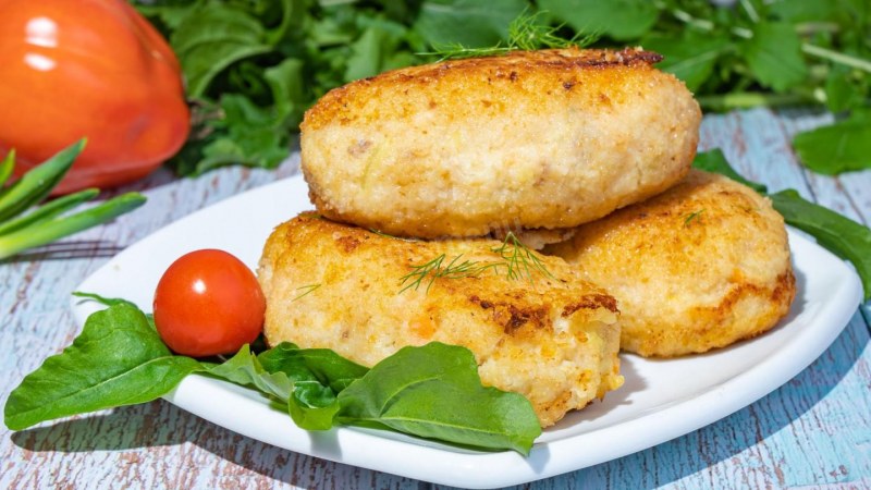 Биточки из манной каши