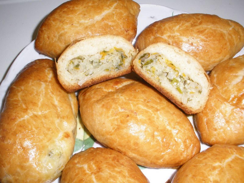 Бездрожжевые пирожки