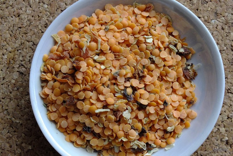 Чечевица вареная