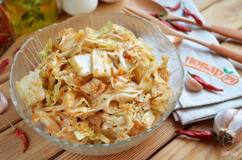 Пекинская капуста кимчи