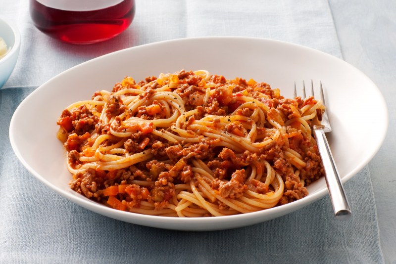 Макароны по-флотски с фаршем
