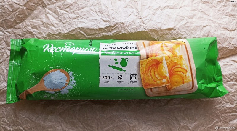 Слоёное тесто бездрожжевое титто