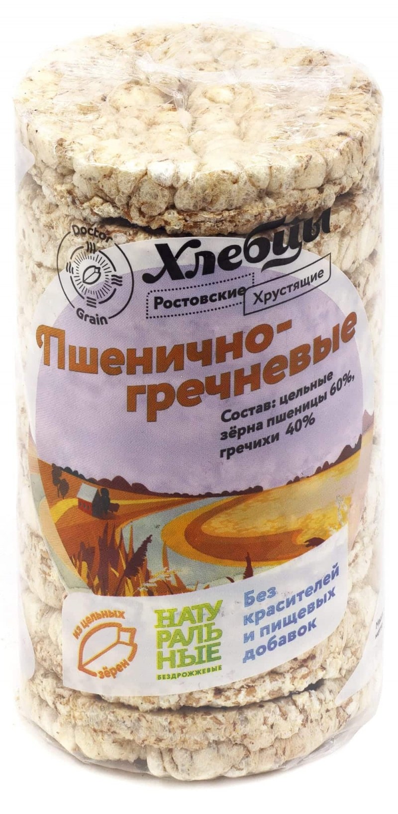Doctor Grain хлебцы пшенично-гречневые 80г