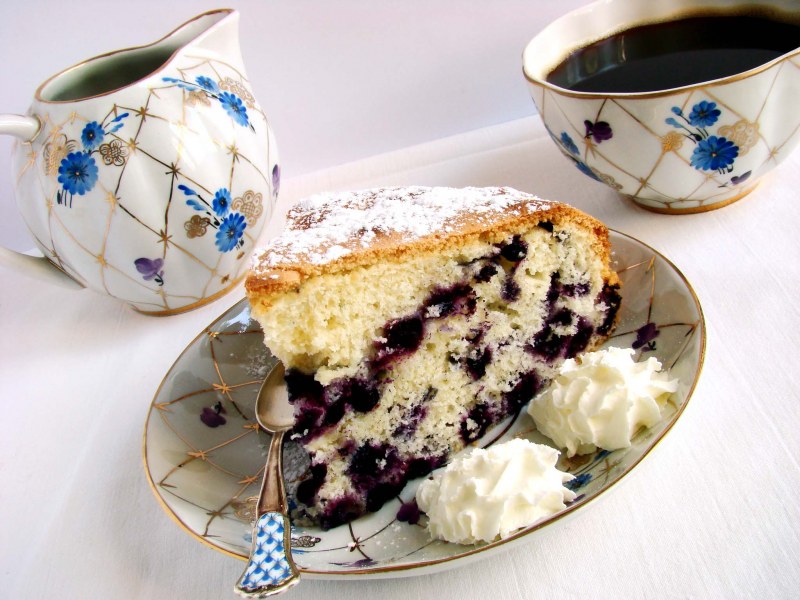 Ежевика пирог с ежевикой