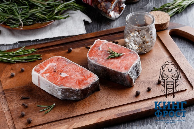 Кижуч рыба стейки