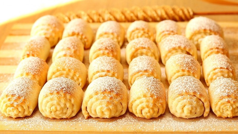 Творожное печенье слойка