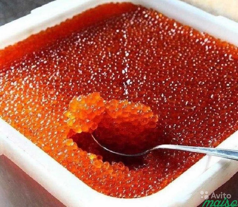 Икра морской горбуши