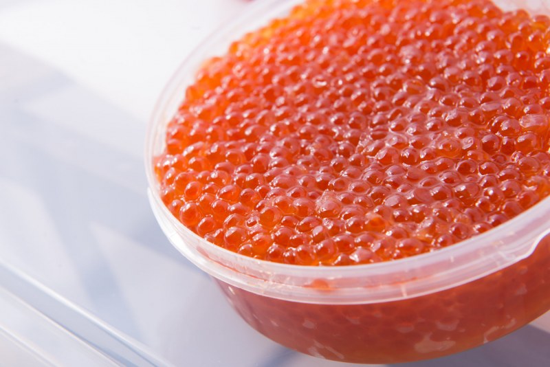 Икра форели соленая