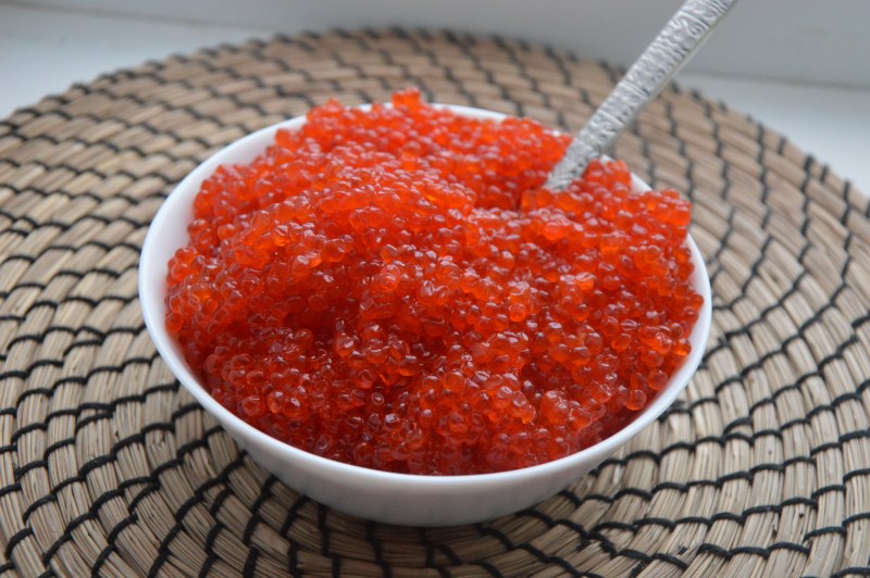 Икра форели соленая