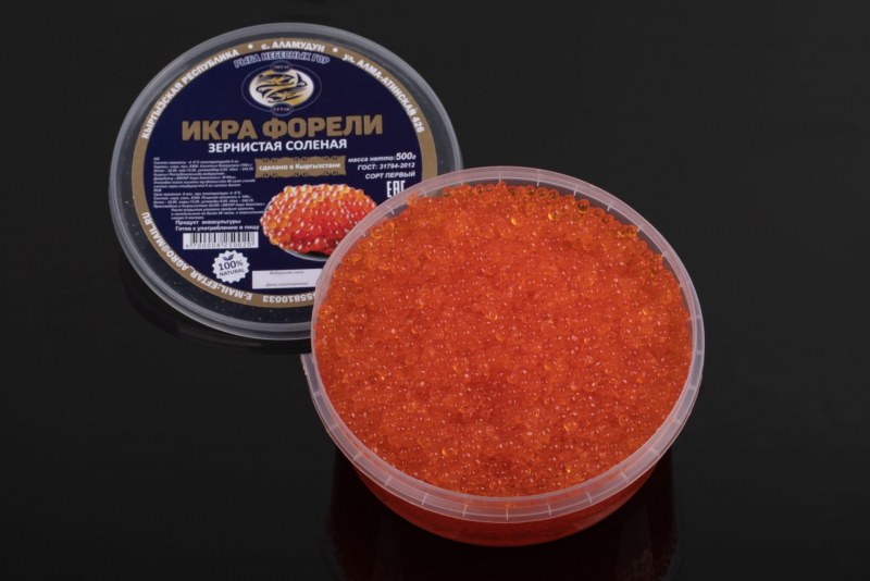 Посолить красную икру