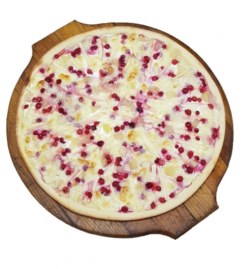 Пицца ананас брусника
