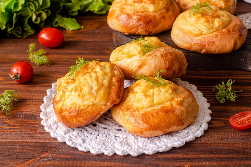 Сибирские шаньги с картошкой