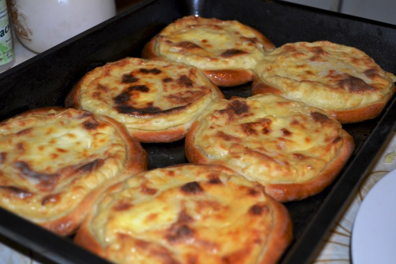 Шаньги с картошкой и грибами