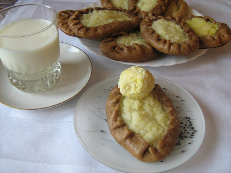 Шаньги с картошкой