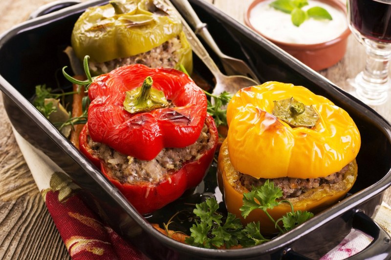 Перец фаршированный зеленый