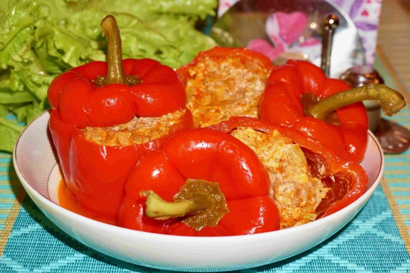 Запеченный перец