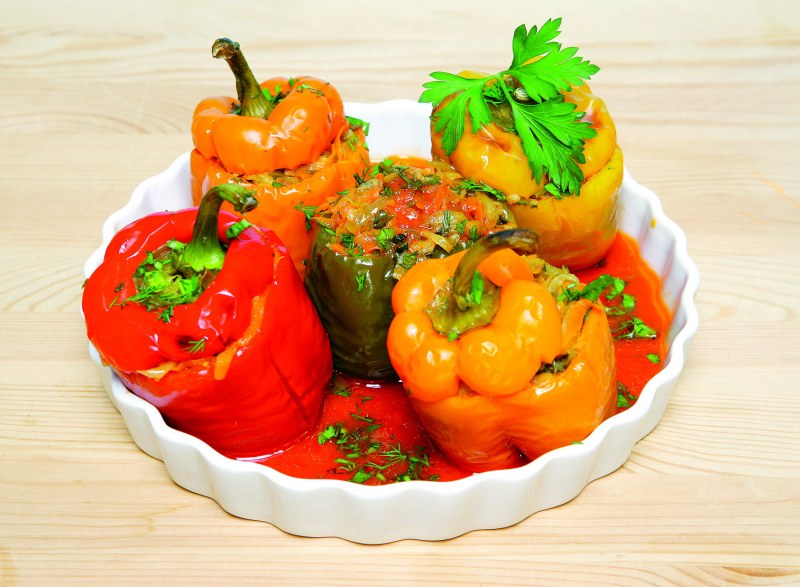Фаршированные перцы (Chile relleno)