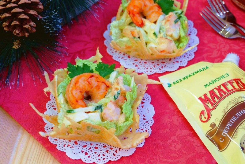 Салаты европейской кухни
