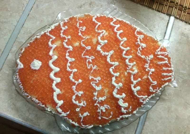 Салат морская Жемчужина