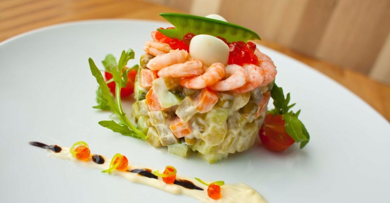 Салат морская фантазия