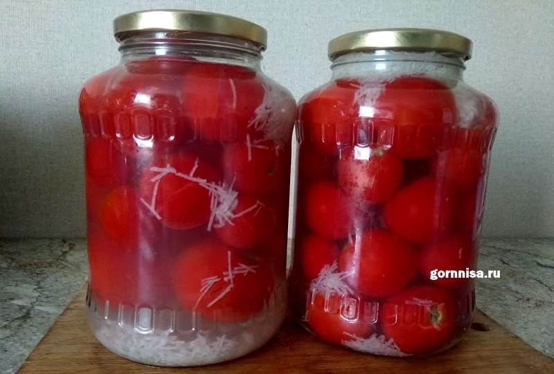 Томаты черри под снегом рецепт