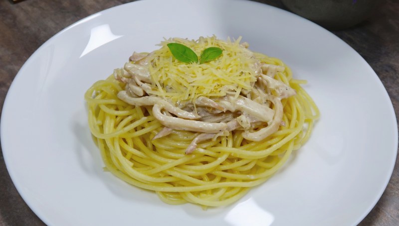Паста с кальмарами от шеф повара