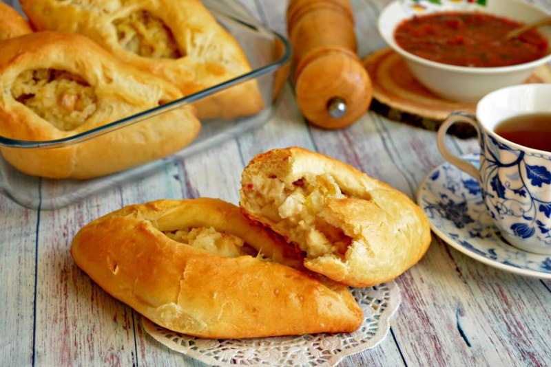 Японские пирожки с мясом