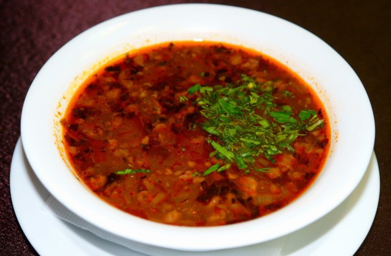 Грузинская кухня суп харчо