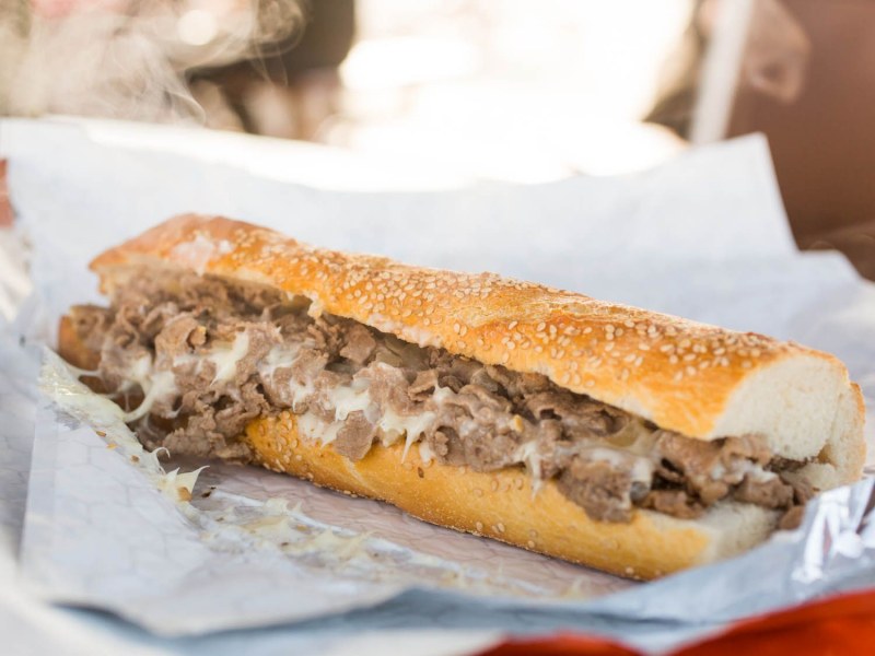 Philly Cheese Steak Sandwich